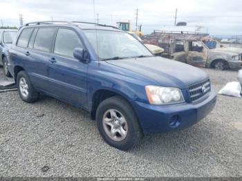  Salvage Toyota Highlander
