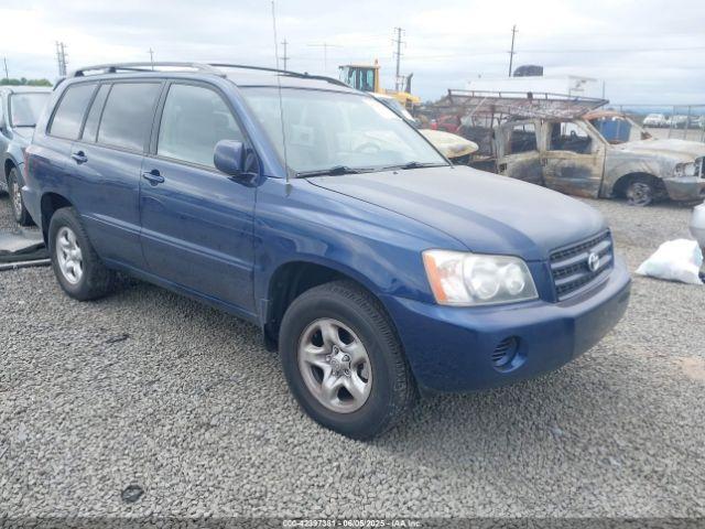  Salvage Toyota Highlander