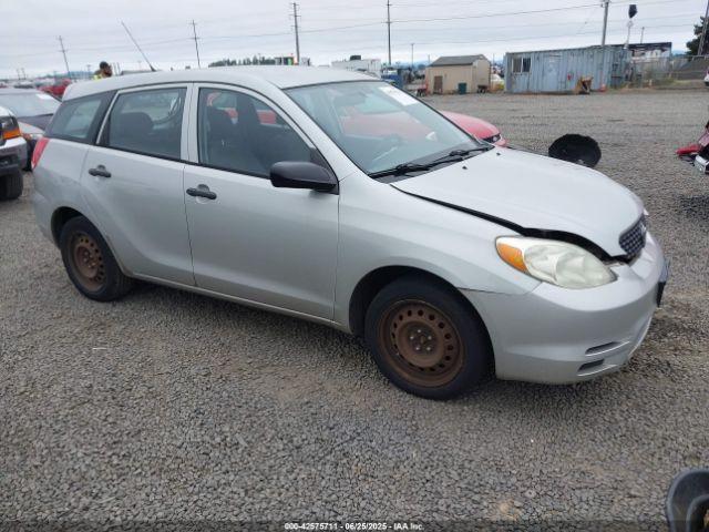  Salvage Toyota Matrix