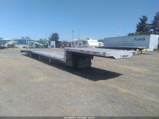 Salvage Transcraft Flatbed Semi Trailer