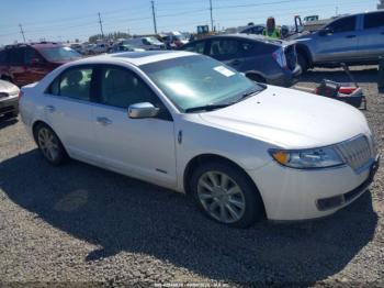  Salvage Lincoln MKZ Hybrid