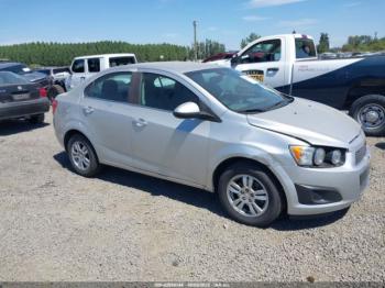  Salvage Chevrolet Sonic