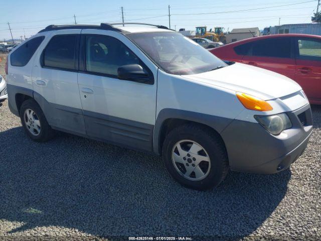  Salvage Pontiac Aztek