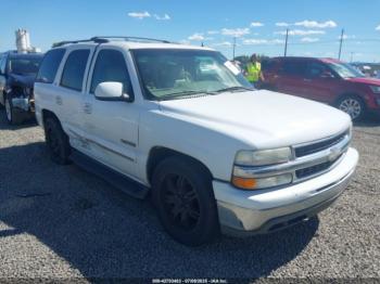  Salvage Chevrolet Tahoe