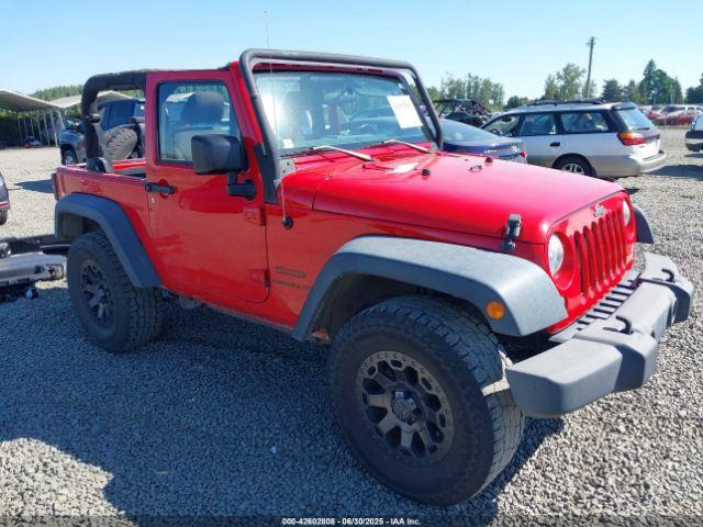  Salvage Jeep Wrangler