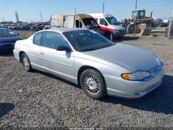  Salvage Chevrolet Monte Carlo