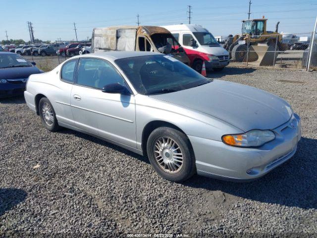  Salvage Chevrolet Monte Carlo