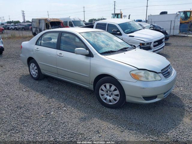  Salvage Toyota Corolla