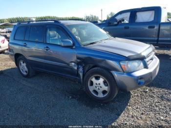  Salvage Toyota Highlander