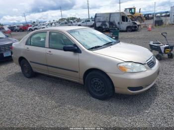  Salvage Toyota Corolla