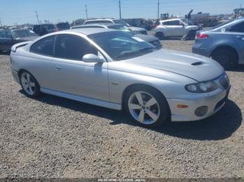  Salvage Pontiac GTO