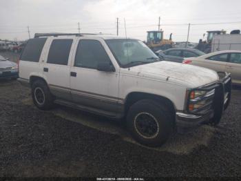  Salvage Chevrolet Tahoe