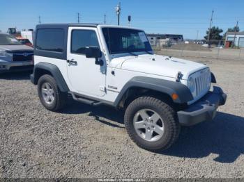  Salvage Jeep Wrangler