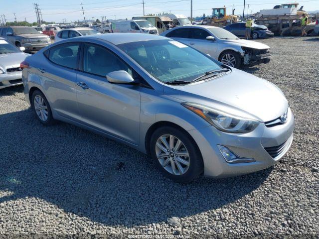  Salvage Hyundai ELANTRA