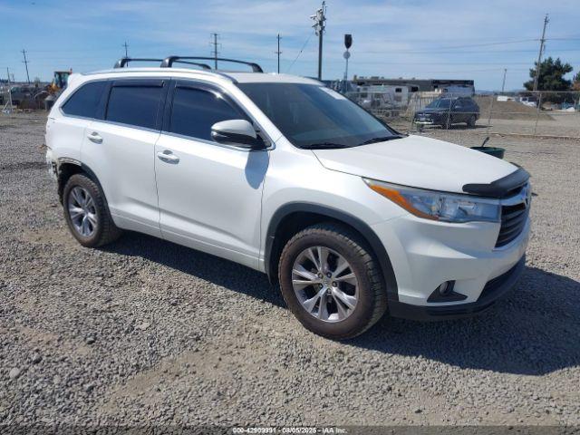  Salvage Toyota Highlander