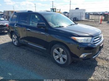  Salvage Toyota Highlander
