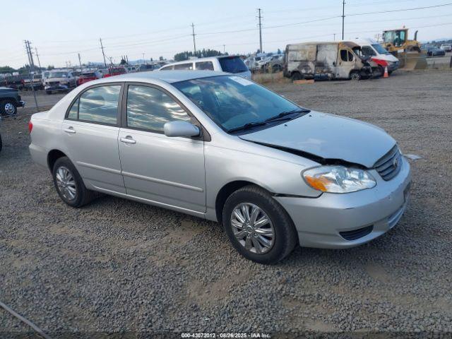  Salvage Toyota Corolla