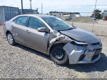  Salvage Toyota Corolla