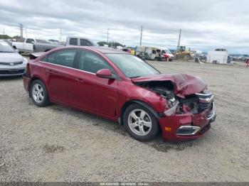  Salvage Chevrolet Cruze
