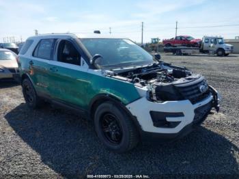  Salvage Ford Police Interceptor Utilit