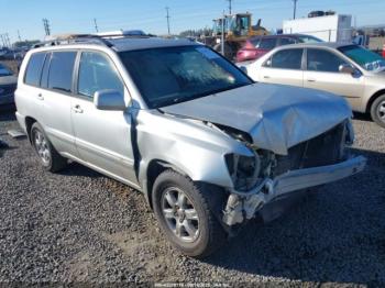  Salvage Toyota Highlander