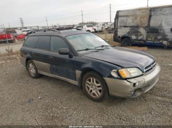  Salvage Subaru Outback