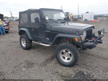  Salvage Jeep Wrangler