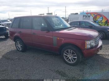  Salvage Land Rover Range Rover