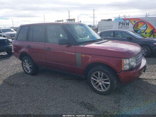  Salvage Land Rover Range Rover