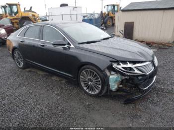  Salvage Lincoln MKZ