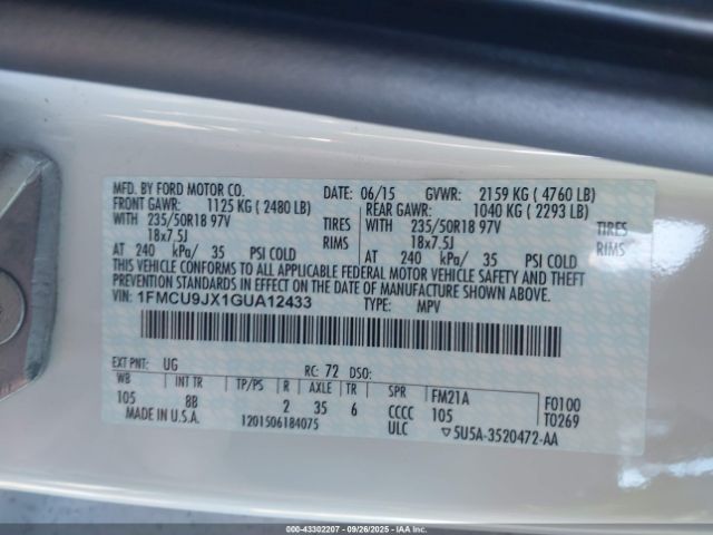 Ford Escape Titanium Image 12