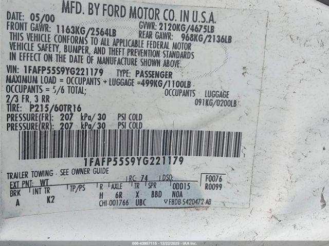 Ford Taurus Ses Image 10