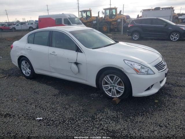  Salvage INFINITI G37x