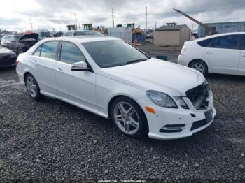  Salvage Mercedes-Benz E-Class