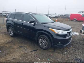  Salvage Toyota Highlander