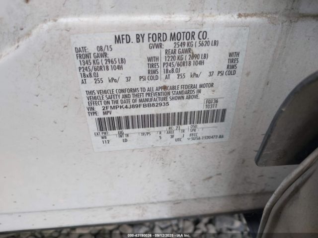 Ford Edge Sel Image 17