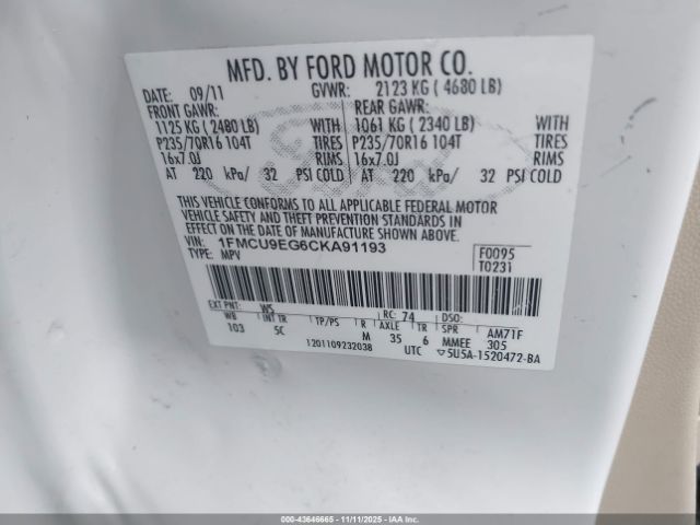 Ford Escape Limited Image 3