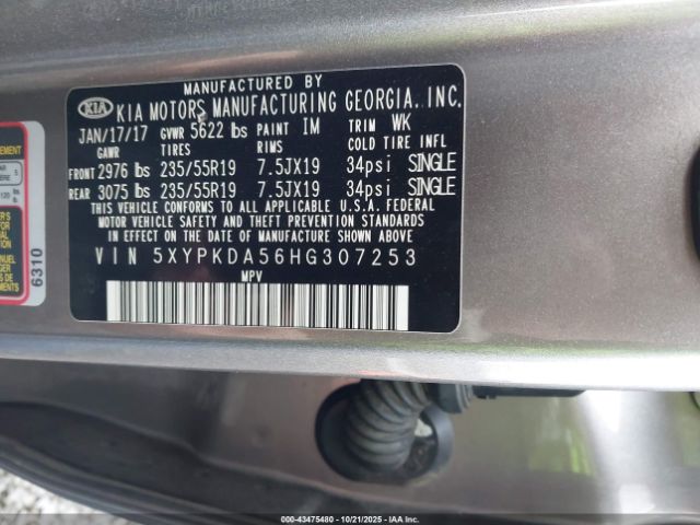 Kia Sorento 3.3l Sxl Image 9