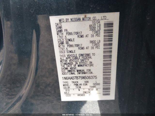 Nissan Titan Le Image 8