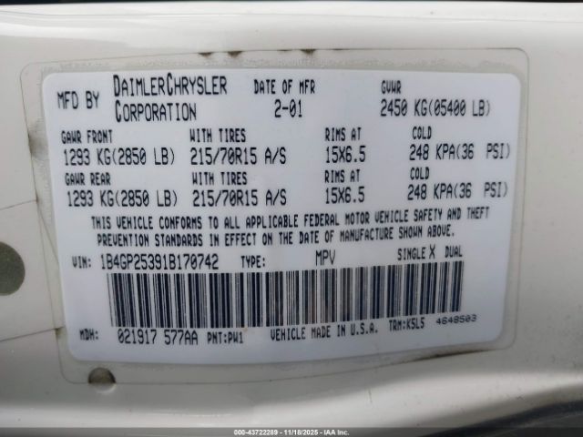 Dodge Caravan Se Image 13