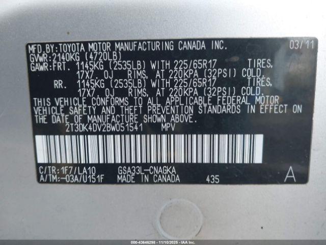 Toyota RAV4 Limited V6 Image 8