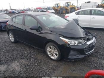  Salvage Chevrolet Cruze