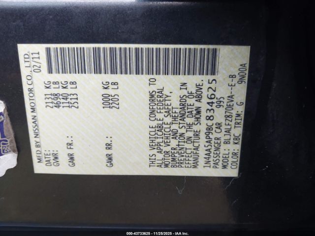 Nissan Maxima 3.5 Sv Image 16