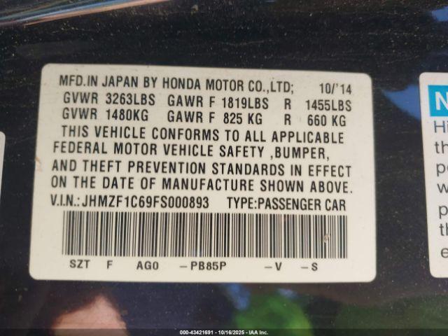 Honda CR-Z Ex Image 11