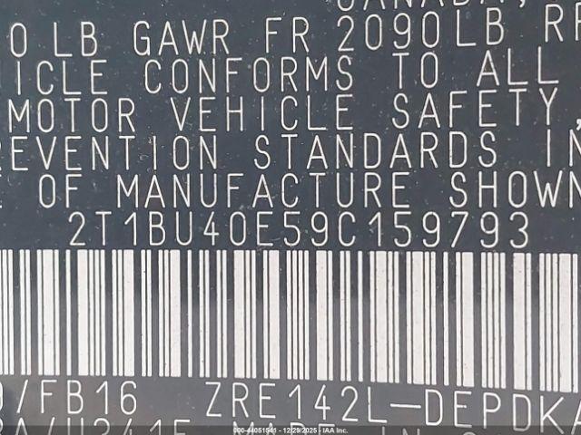 Toyota Corolla Le Image 11