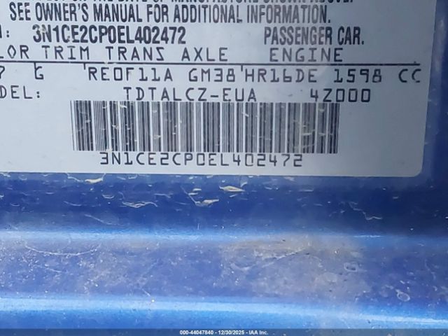 Nissan Versa S Plus Image 10