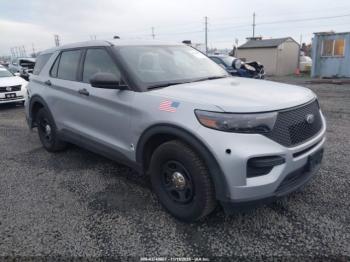  Salvage Ford Police Interceptor Utilit