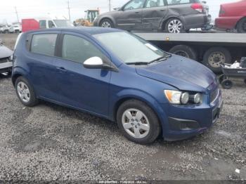  Salvage Chevrolet Sonic