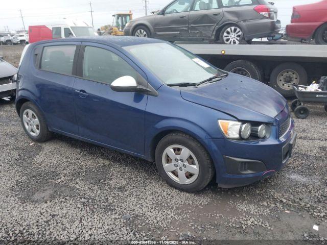 Salvage Chevrolet Sonic