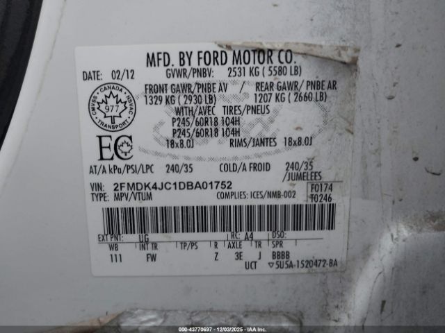 Ford Edge Sel Image 9